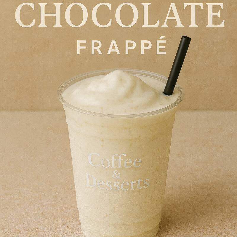 Frappé Chocolate Blanco