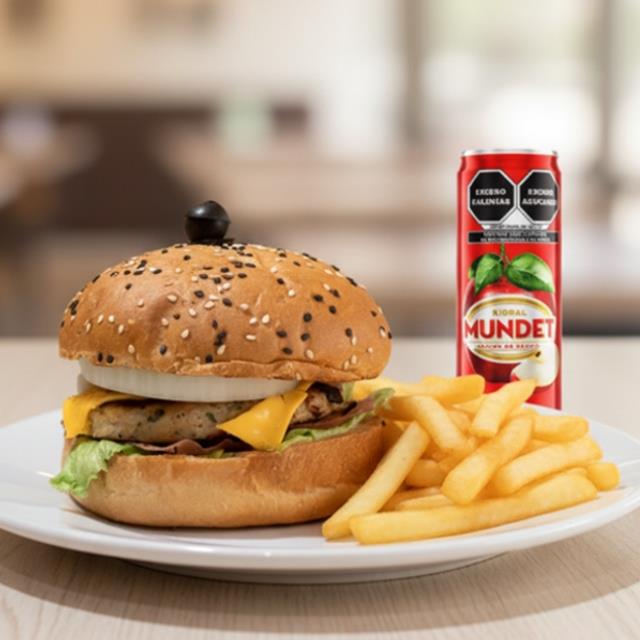 COMBO BURGER DE POLLO