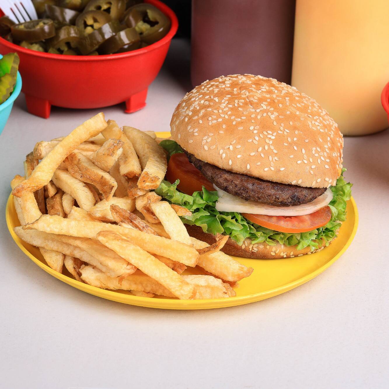 Hamburguesa de Arranchera