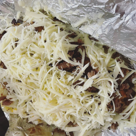 Papa Asada con Bistec