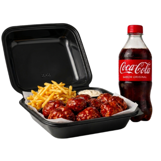 Combo Mango Habanero- Boneless+Papas Fritas+Bebida