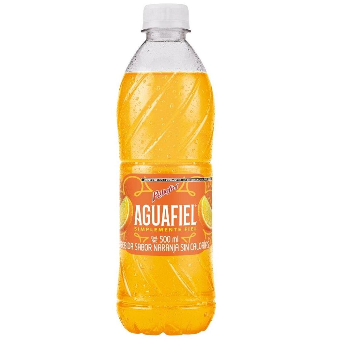 Aguafiel de Naranja Sin Calorias 500 Ml