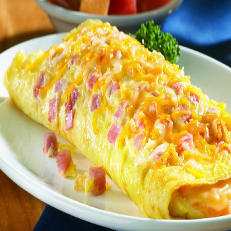 Omelete Jamon y Queso