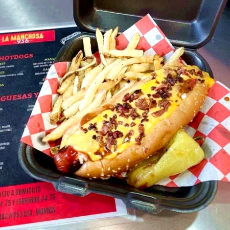 HOT DOG MANCHOSO