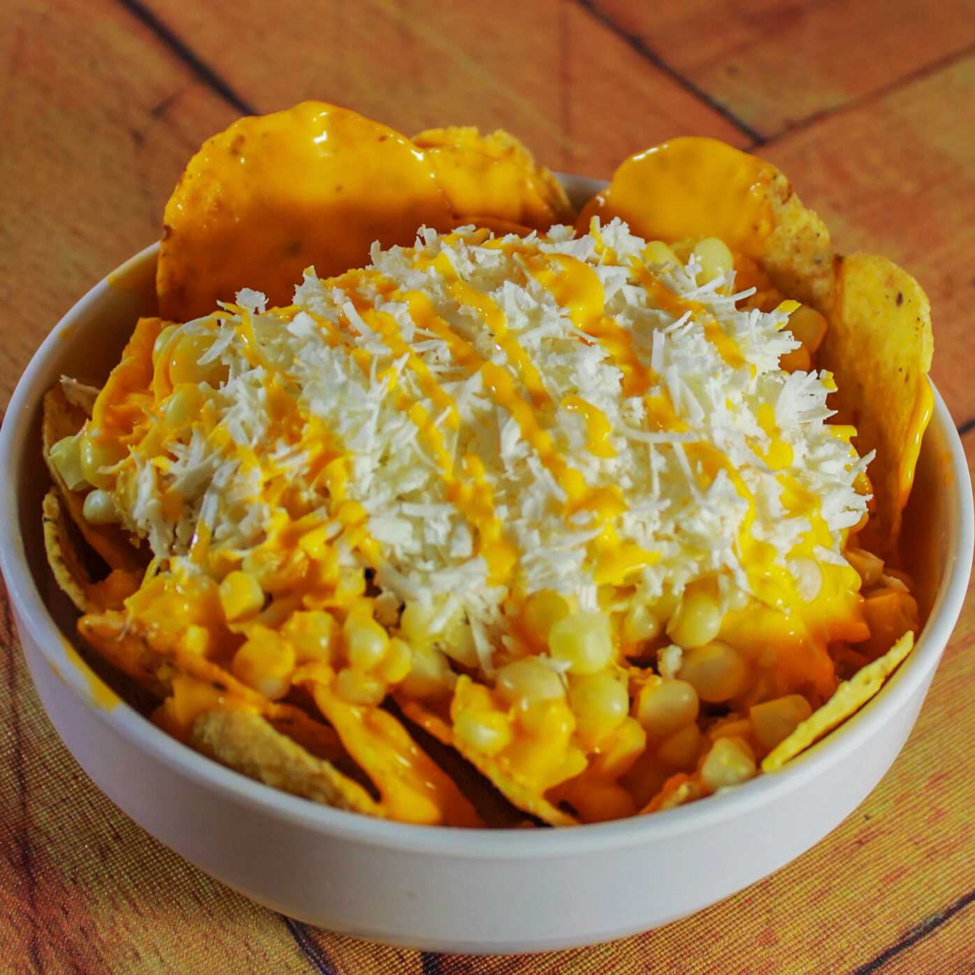 Nachos con Elote