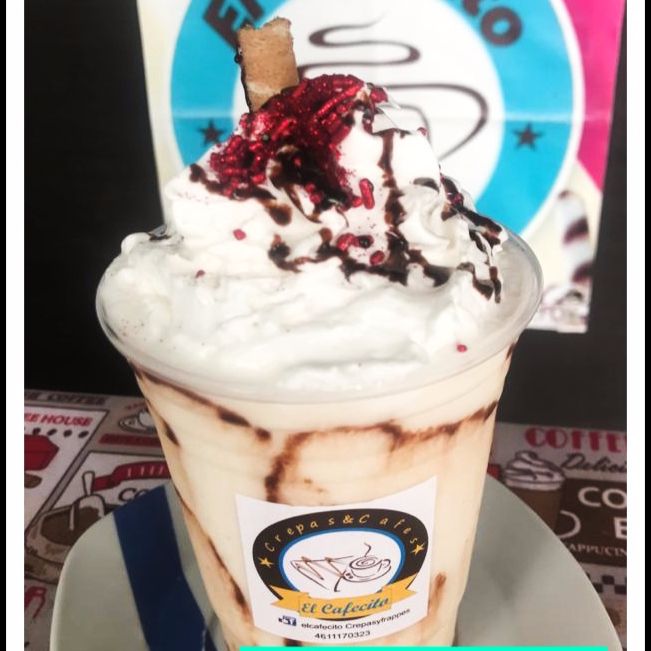 Chocolate Blanco Frappé
