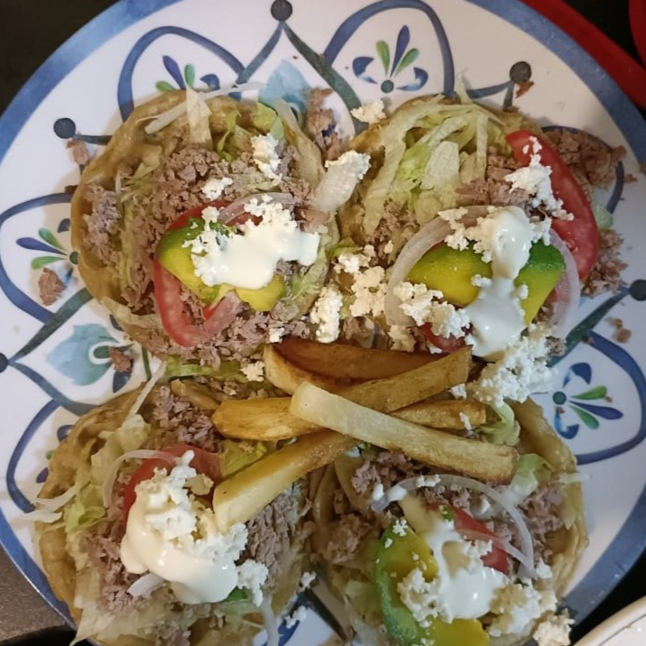 Sopes de Frijol
