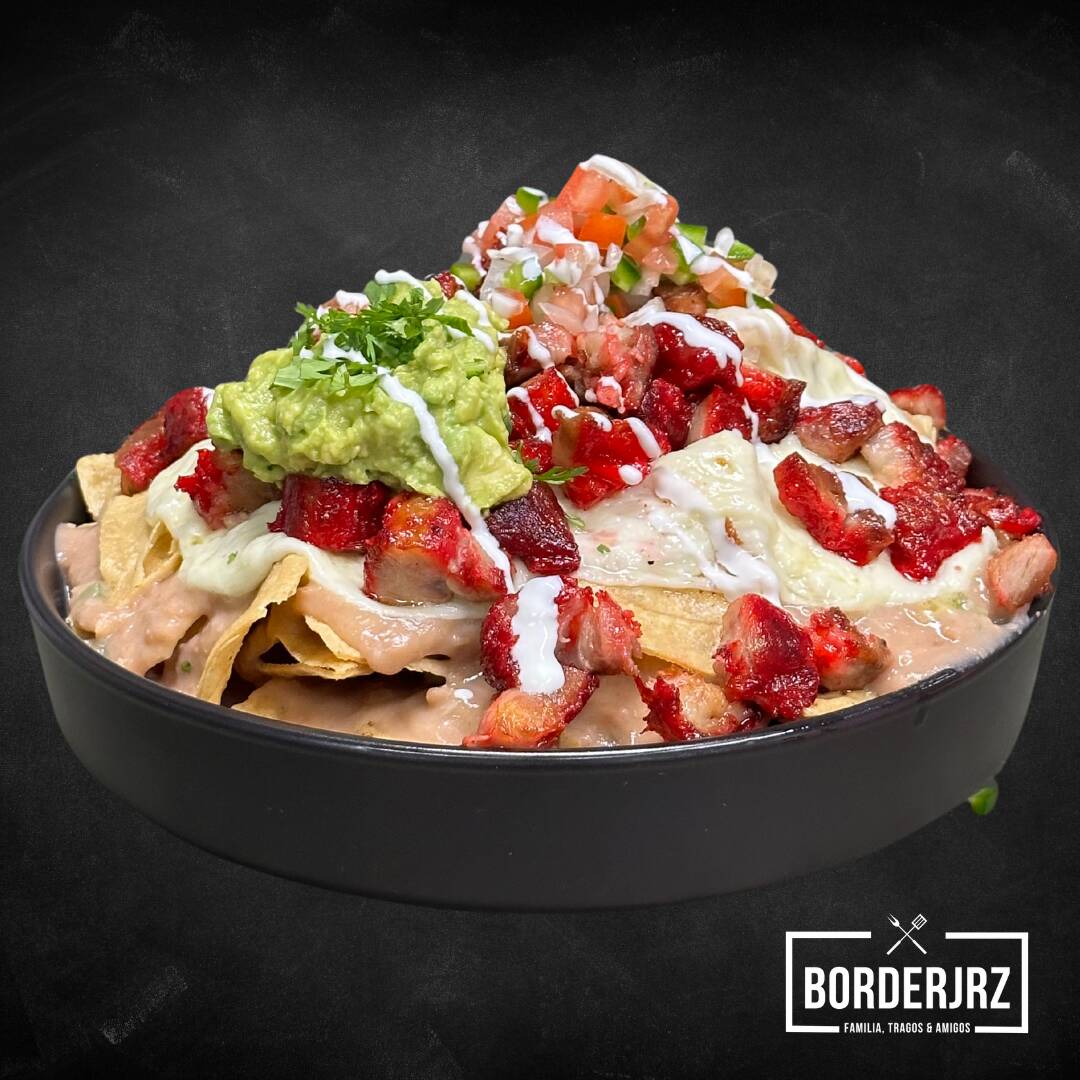 Nachos Juaritoz de Colita de Pavo