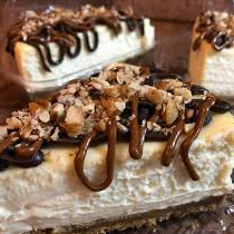 Cheesecake Chispas de Chocolate Rebanada