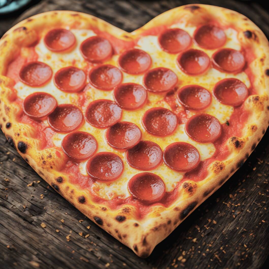 Pizza de Corazón
