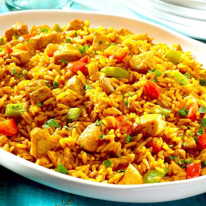 Entero de Arroz con Pollo