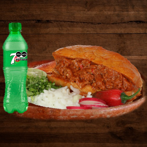 Lonche de Birria y Refresco