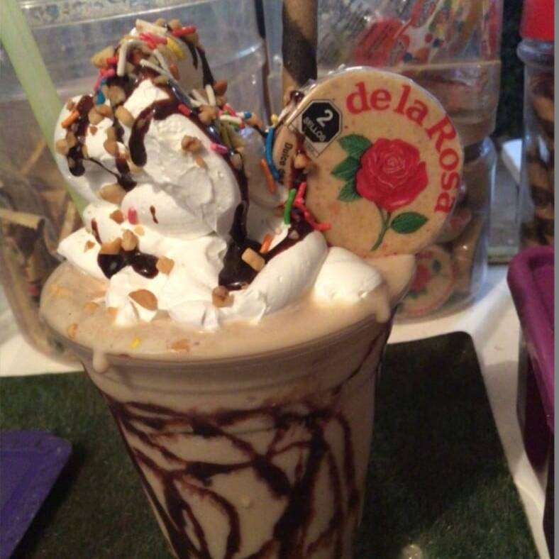 Frappe de mazapán