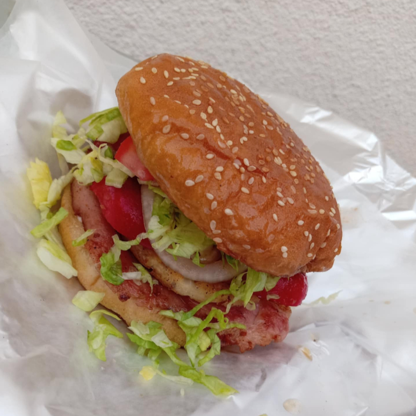 Hamburguesa Hawaiana