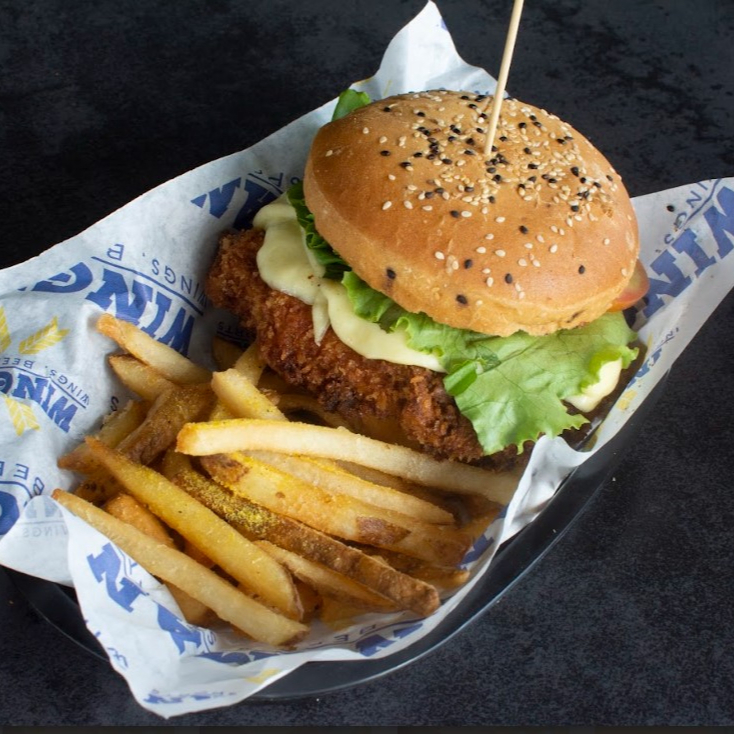 CHICKEN CHEESE BURGUER DIDI