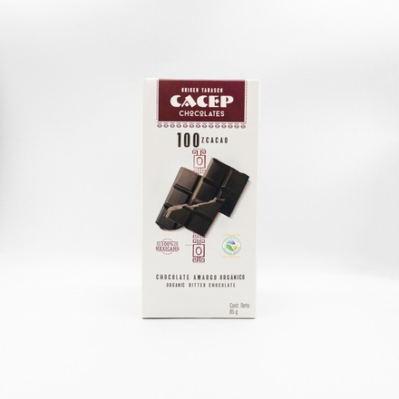 Barra de 85g Chocolate Amargo 100% Cacao