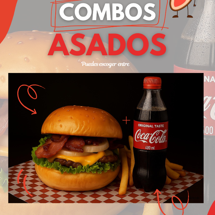 COMBO #2 BURGER BACON