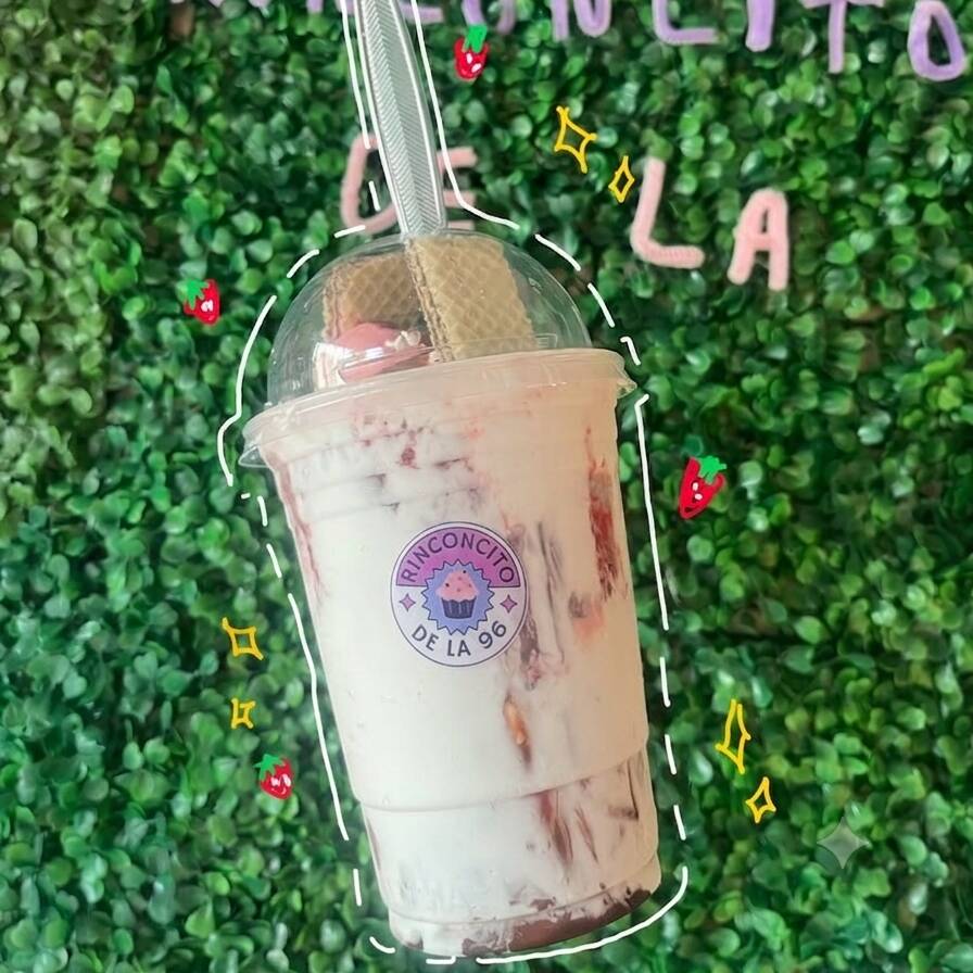 Fresa con Crema