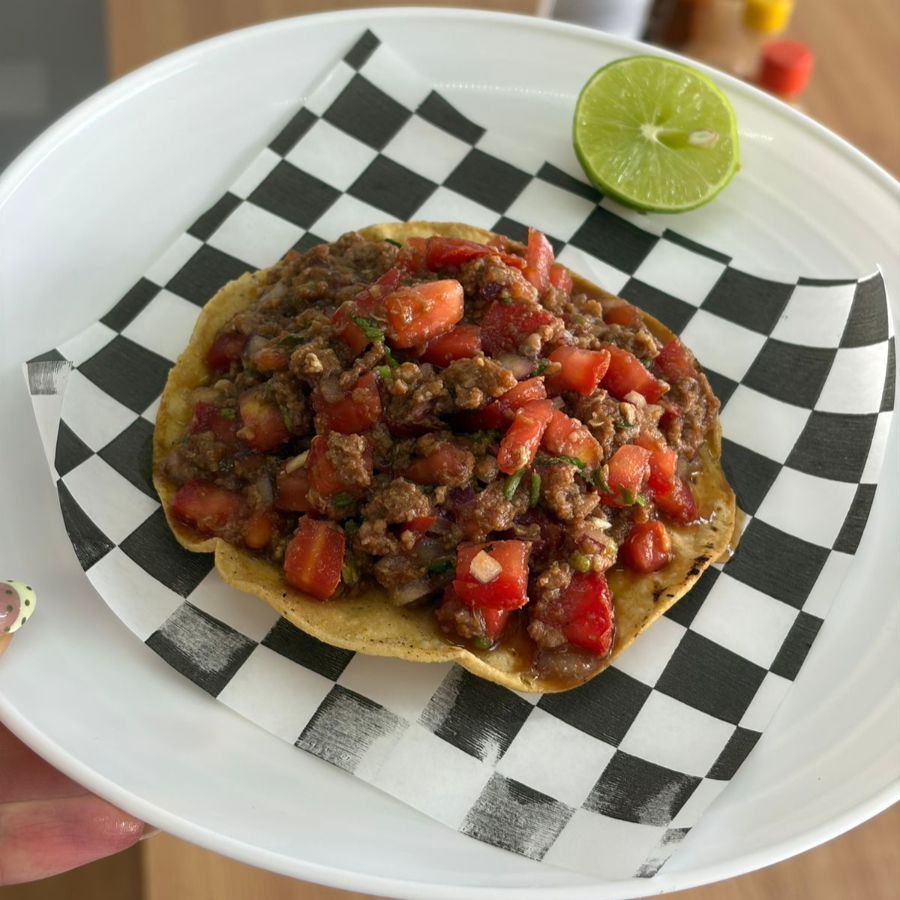TOSTADA DE CARNE APACHE