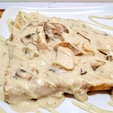 Crepe de Pollo Champiñones - Frances