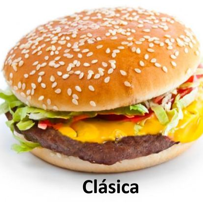Clasica Burger 🍔🍟