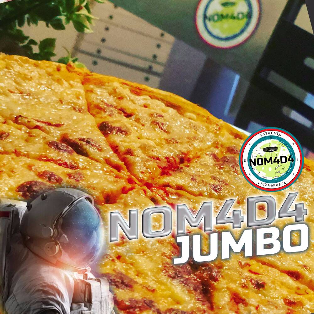 MISIÓN - NOMAD4 (Pizza Jumbo Salsa y Queso)· 🍕