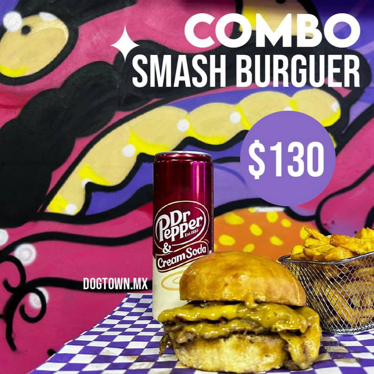 Combo Smash Burguer Fans