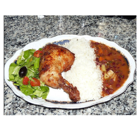 Comida de Pollo Frito