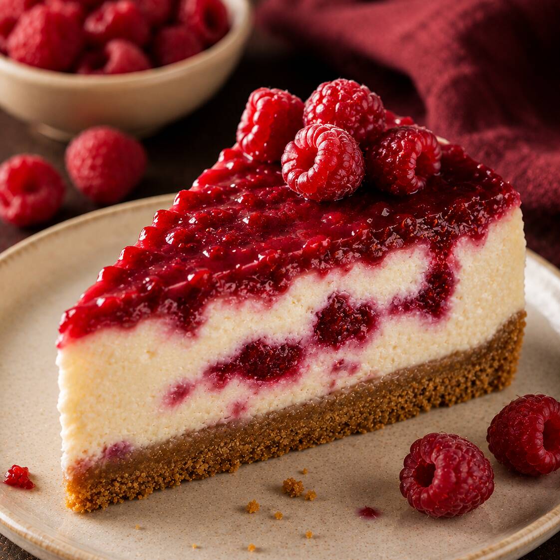 Cheescake de Frambuesa