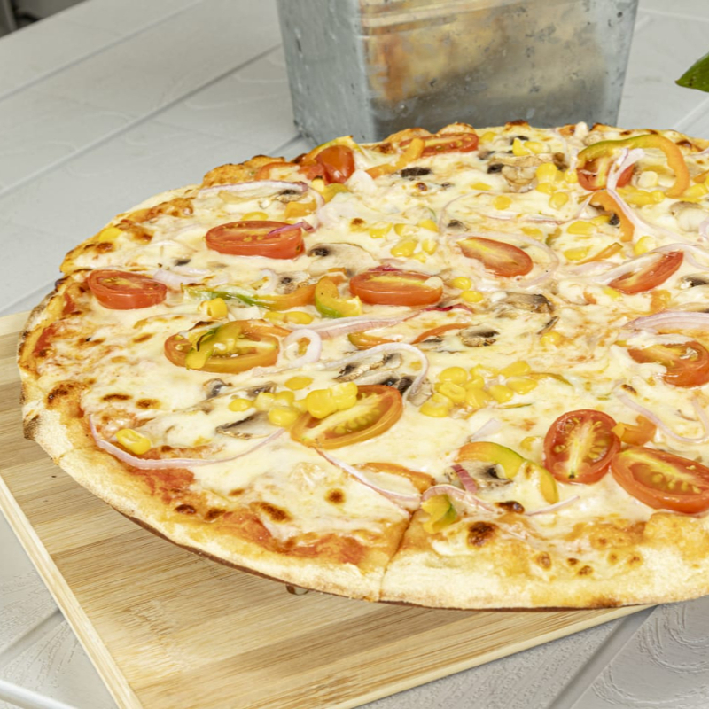 Pizza Especial Vuelo Mediterráneo 35 cm 8 Porcione