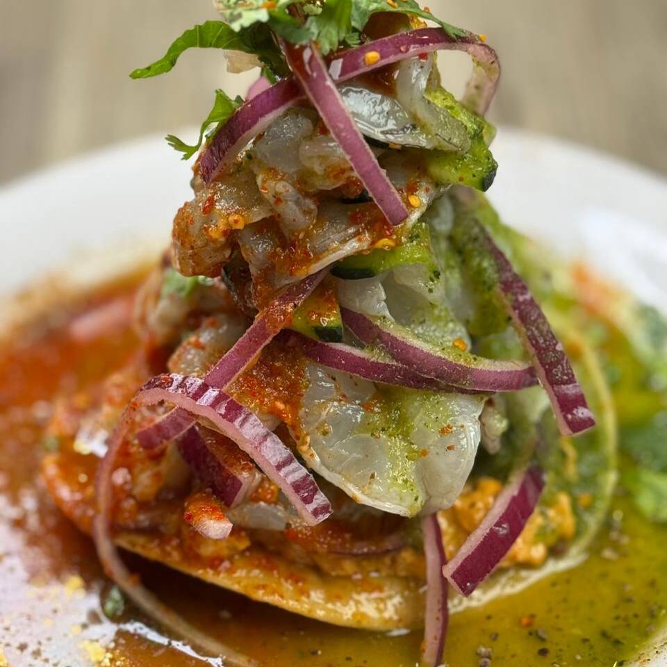 Tostada de Aguachile