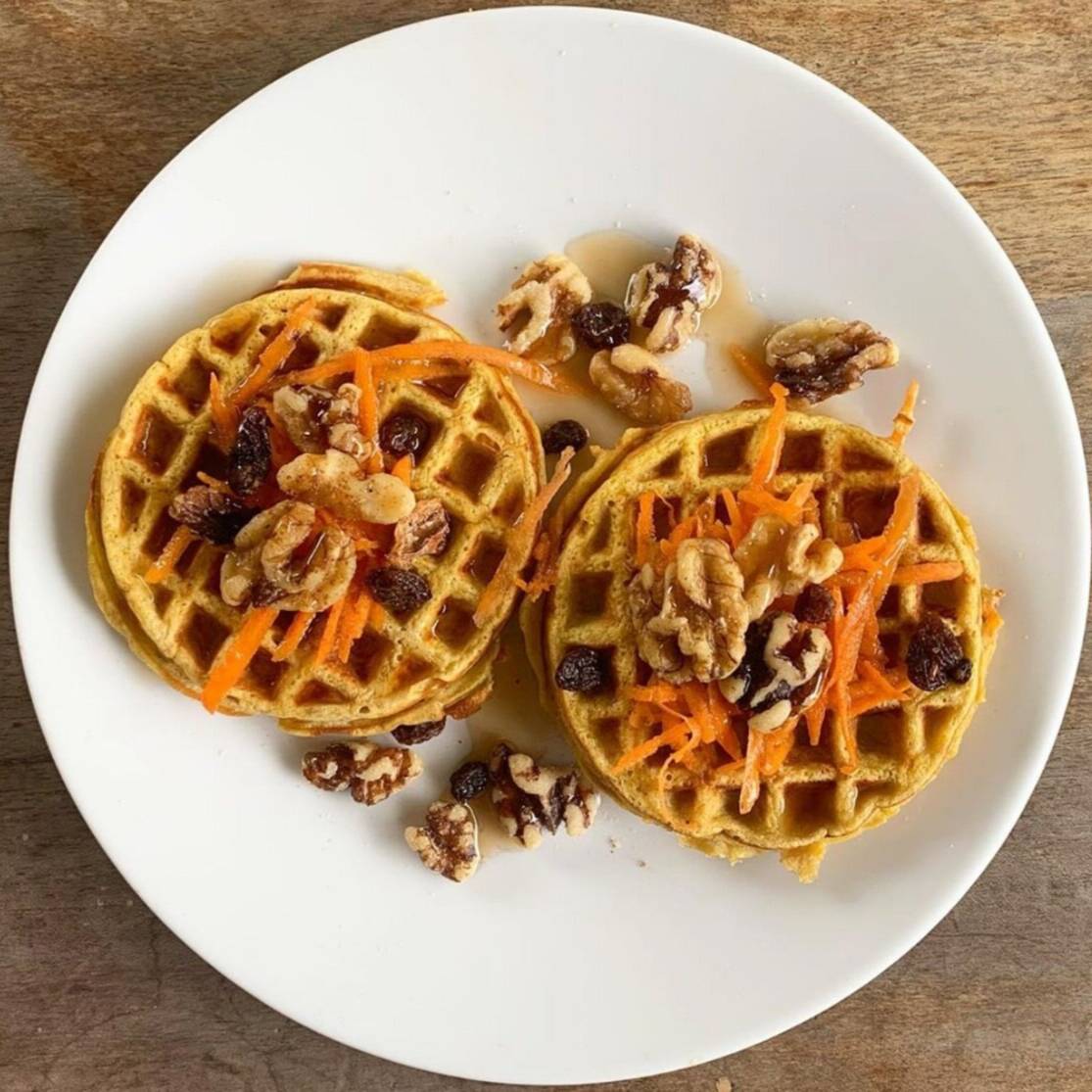 Carrot Waffles🥕