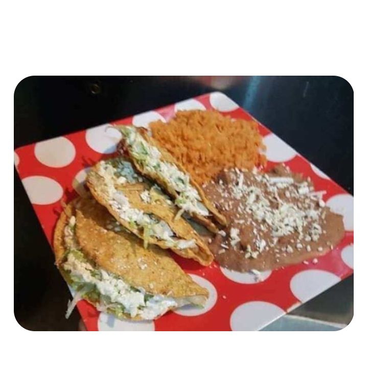 Orden de 3 Tacos de Papa