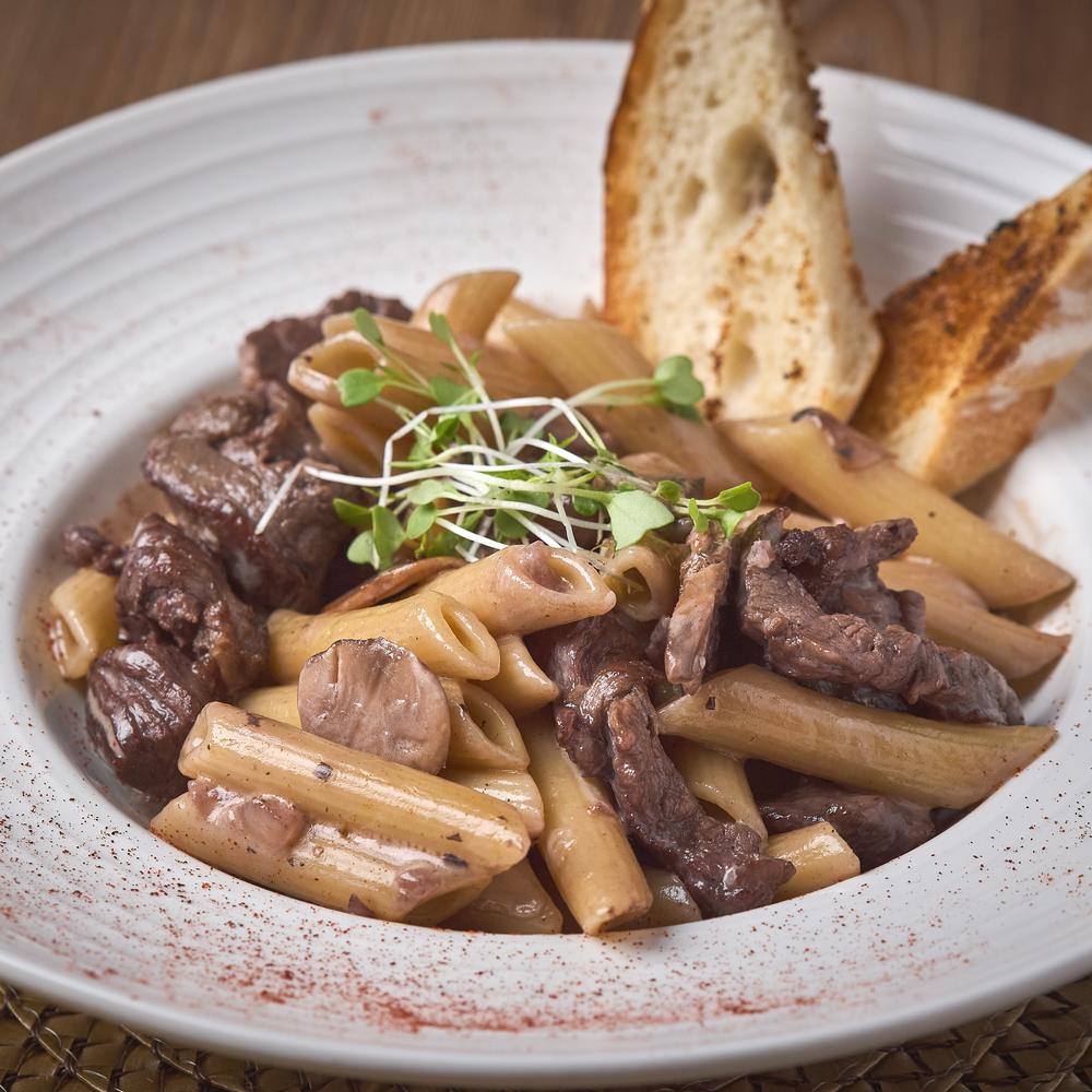 Pasta Stroganoff