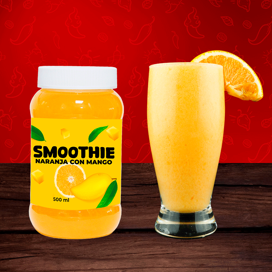 Smoothie de Naranja y Mango 500 ml