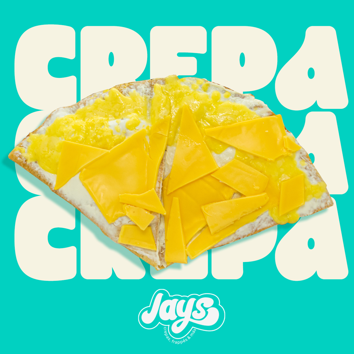 Crepa de 3 Quesos