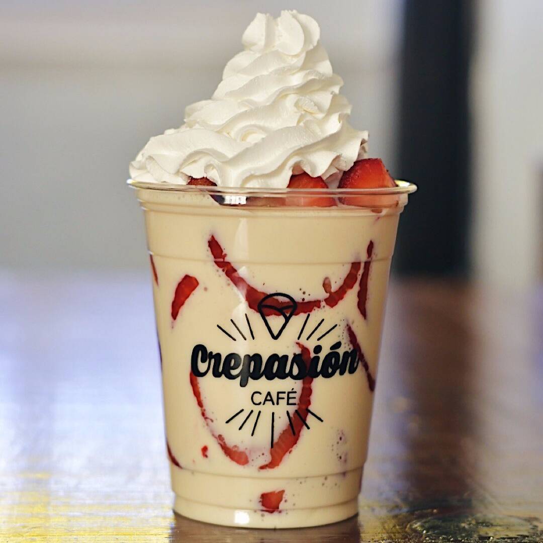 Fresas con crema