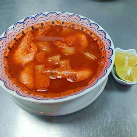 Caldo de Camarón