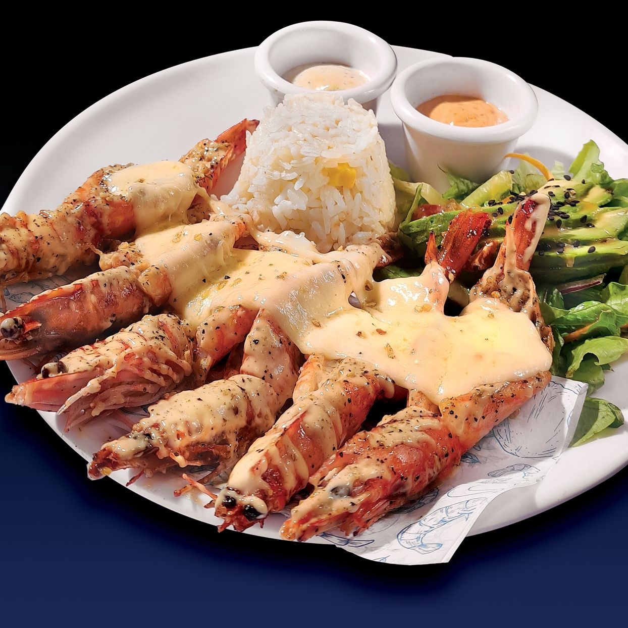 Camarones Zarandeados 180 g