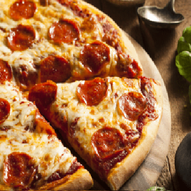 Pizza Queso Pepperoni Americano