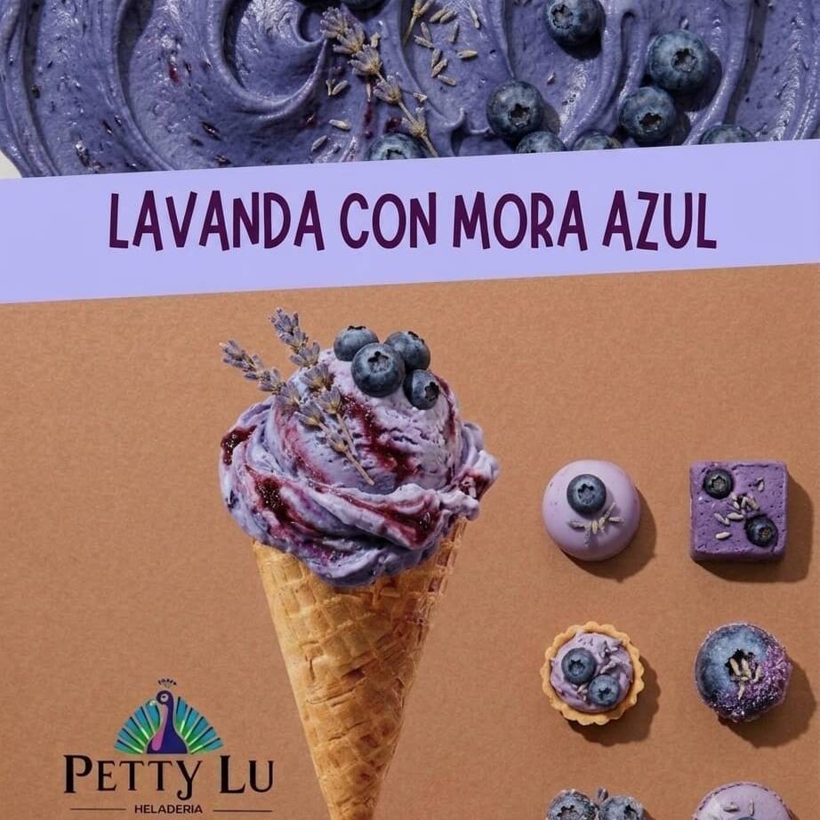 Lavanda con Mora Azul