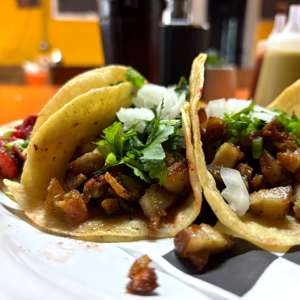 Promo de tacos de chicharron de la ramos