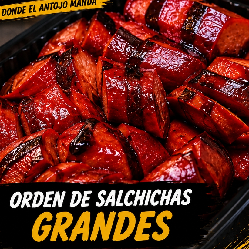 salchichas asadas