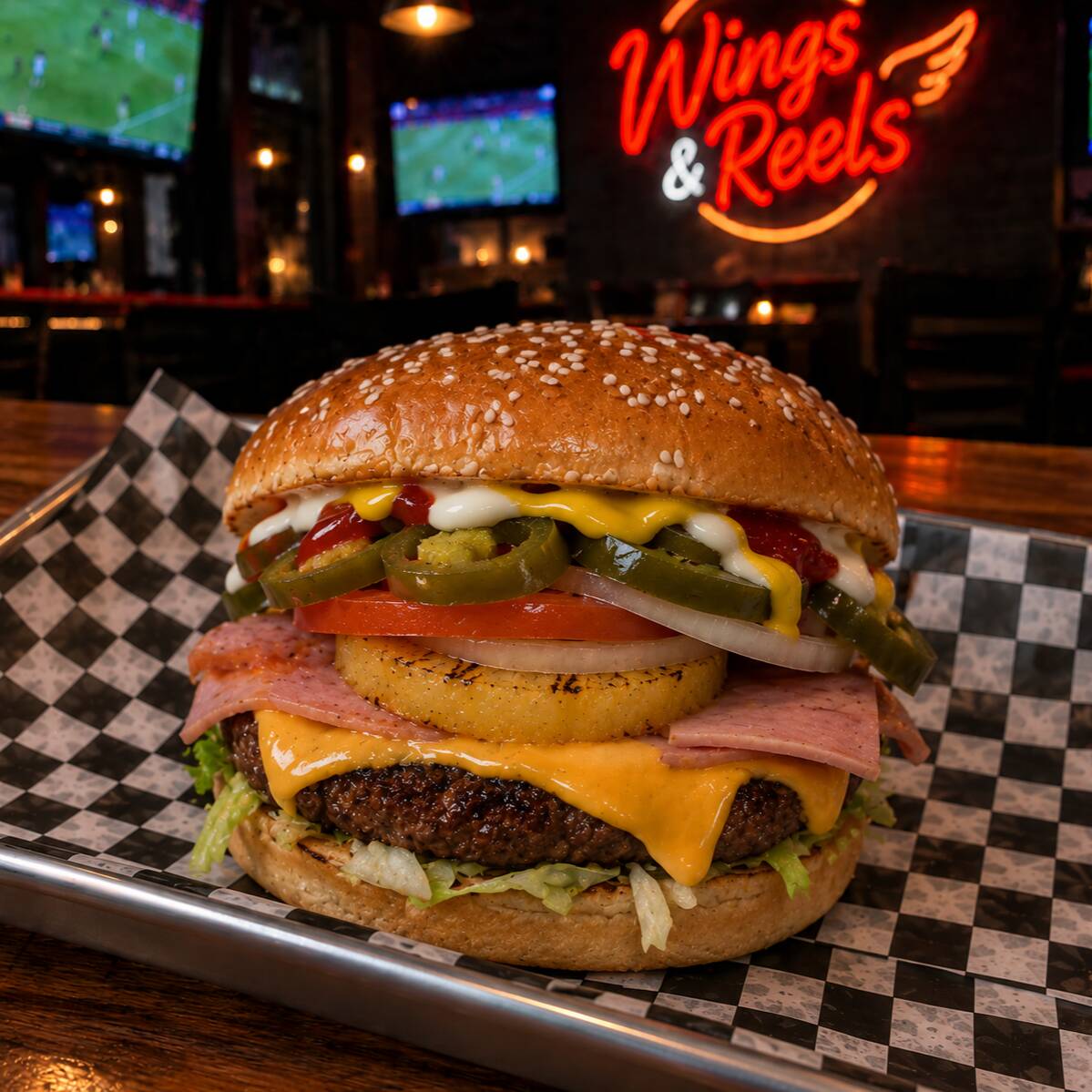 HAMBURGUESA CLASICA