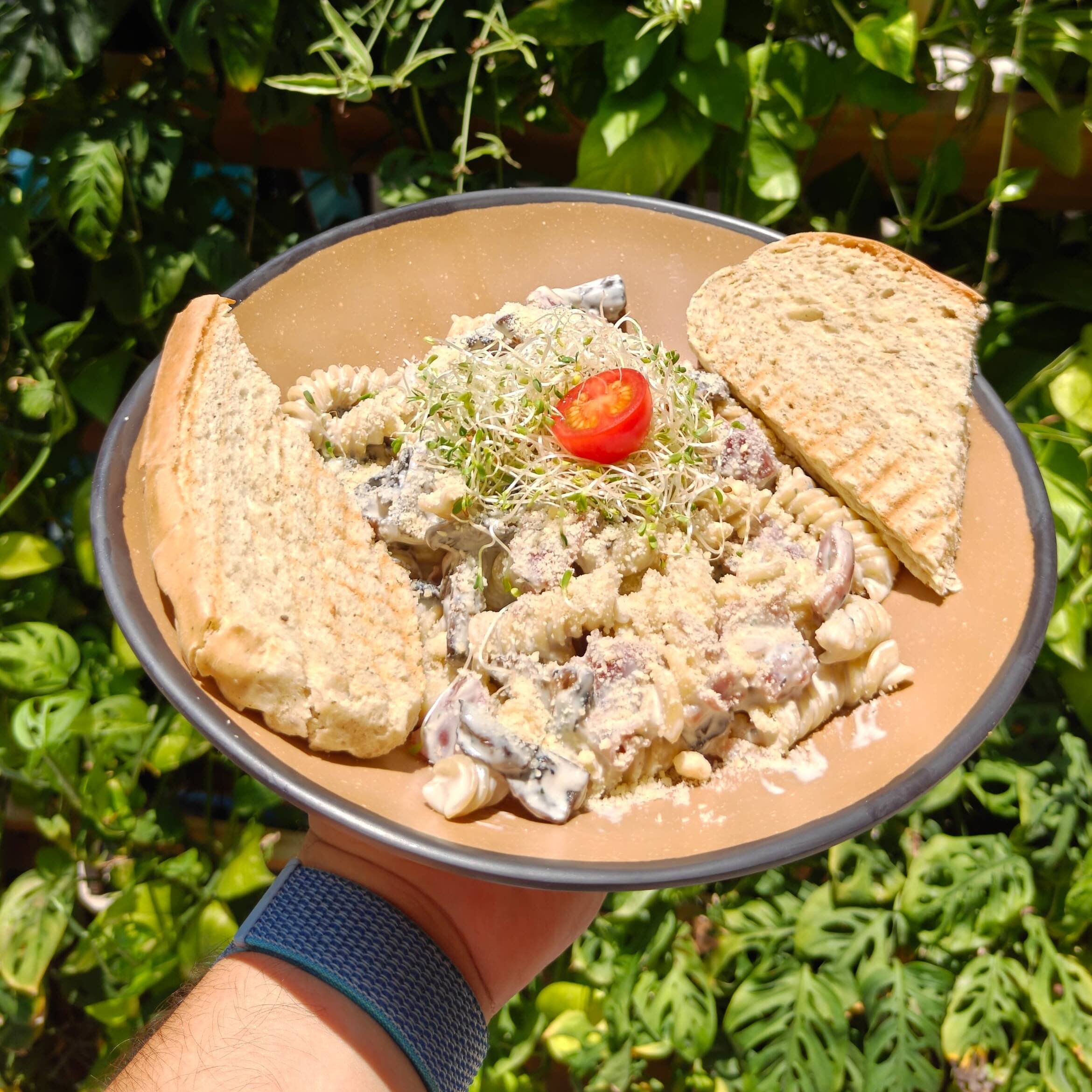 Pasta tres quesos