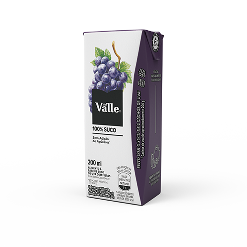 Suco 100% Uva é uma excelente opção de bebida sem conservantes para refrescar seu Dia