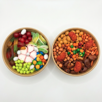 Bowl botana dulce-salada