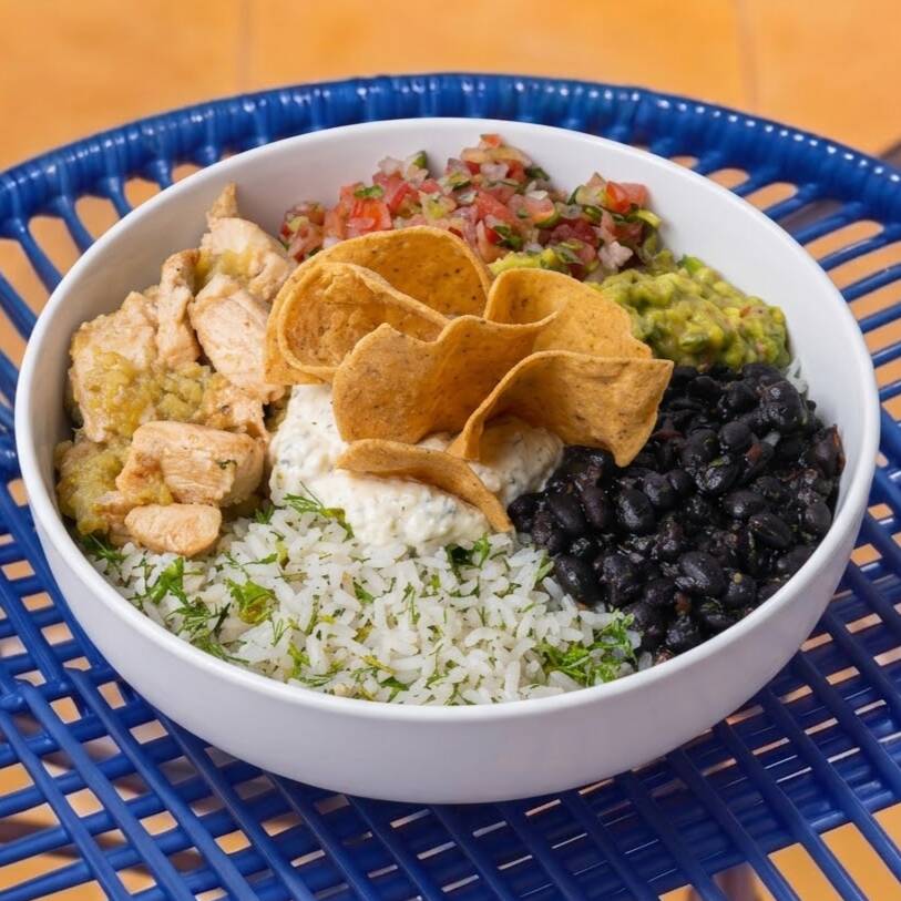 Menú Mexicano Pollo Bowl