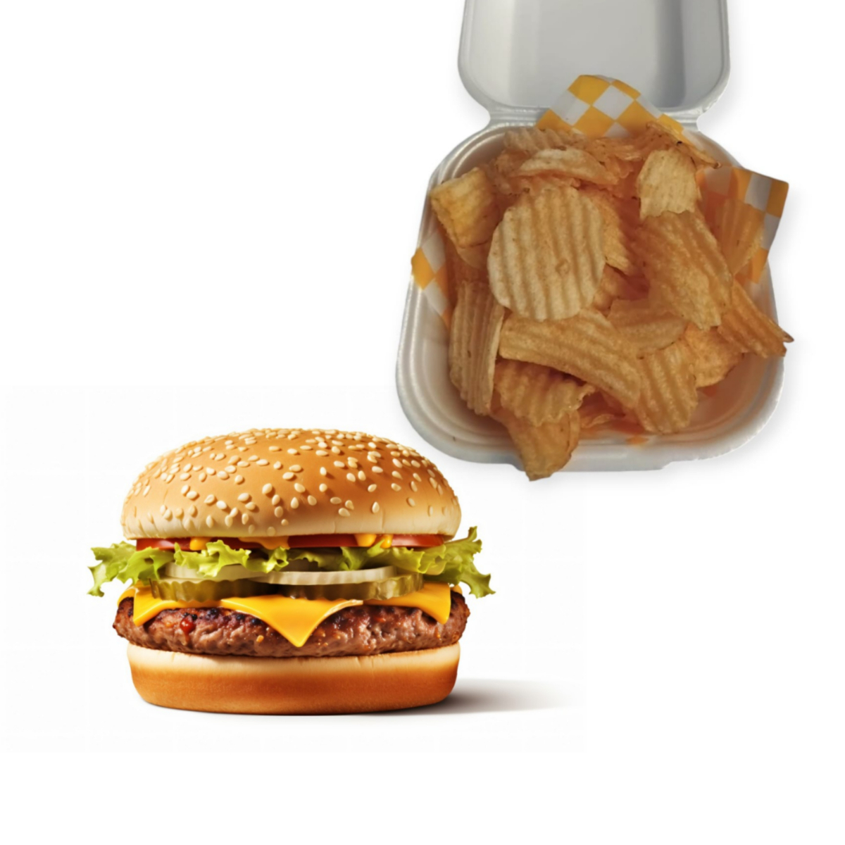 Combo Hamburguesa + Papas