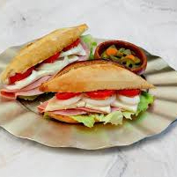 Lonche Jamon con Panela
